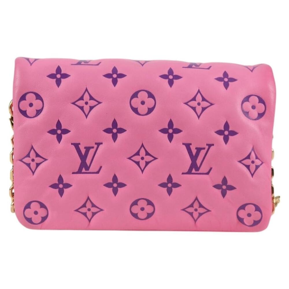Louis Vuitton Monogram Pochette Coussin Shoulder Bag Pink
